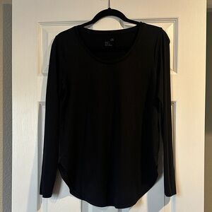Gap Women's Black Long Sleeve Top